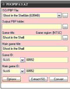 PSX2PSP filled the title in